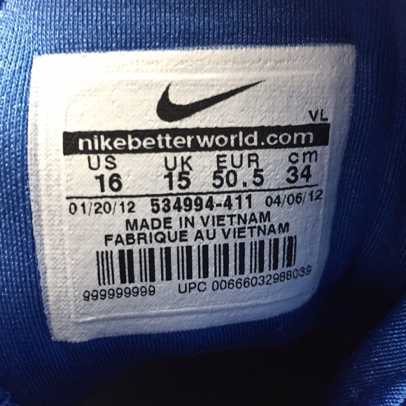 Nike Lunar Superbad Pro TD Cleats - Picture 7 of 8